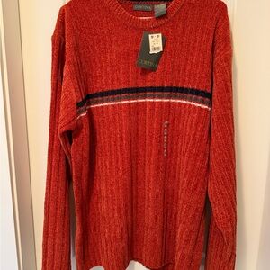 NWT Men's Brick Red or Rust Coloured Sweater XL